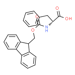 ChemSpider 2D Image | Fmoc-D-Phe-OH | C24H21NO4