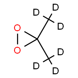 ChemSpider 2D Image | Bis[(~2~H_3_)methyl]dioxirane | C3D6O2