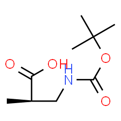 ChemSpider 2D Image | (R)-Boc-beta2-Homoala-OH | C9H17NO4