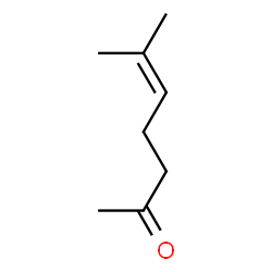 ChemSpider 2D Image | 6-Methylhept-5-en-2-one | C8H14O