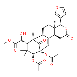 ChemSpider 2D Image | hainanxylogranin J | C31H38O11